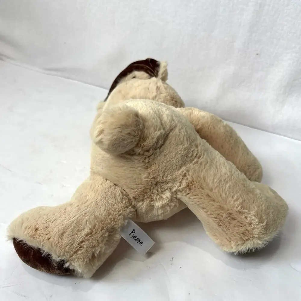 Aurora Pierre Bunny Rabbit Plush Super Soft Tan Velvet Floppy Ears Bow Soft 2021